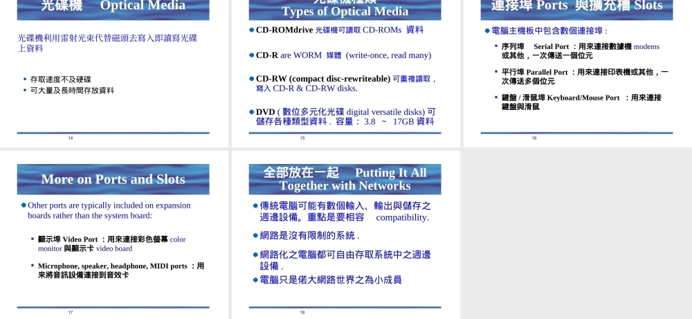 计算机硬件－外围设备.ppt