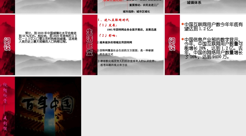 经济腾飞与生活巨变.ppt