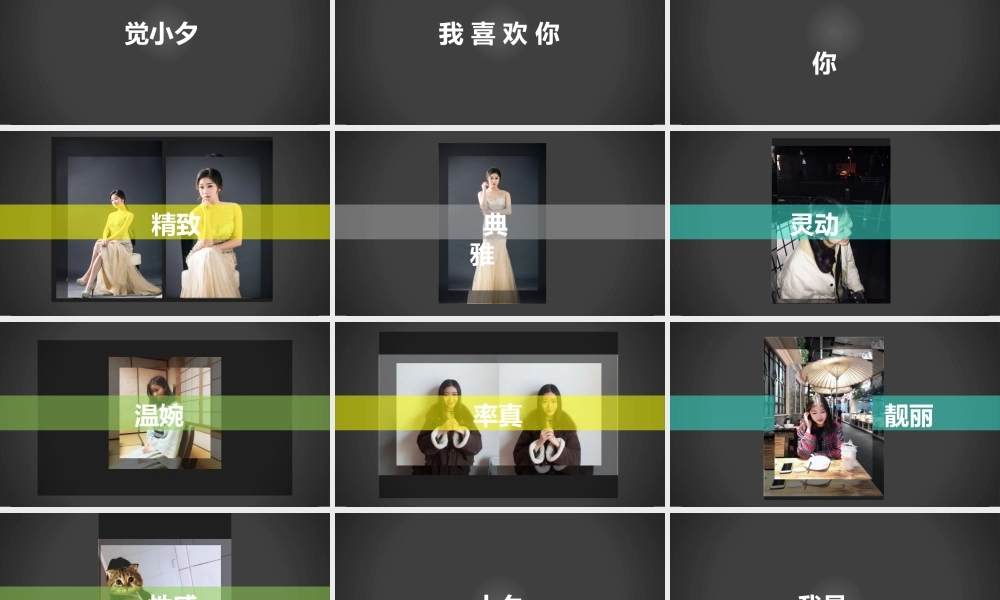 【编号65】表白 快闪模板.pptx