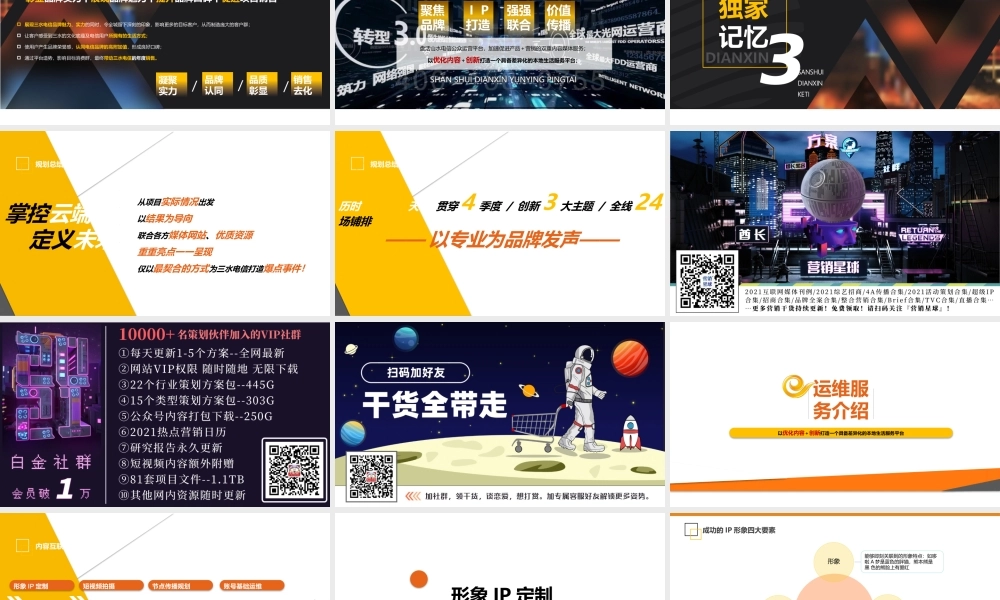 2021中国电信年度传播营销方案.pptx