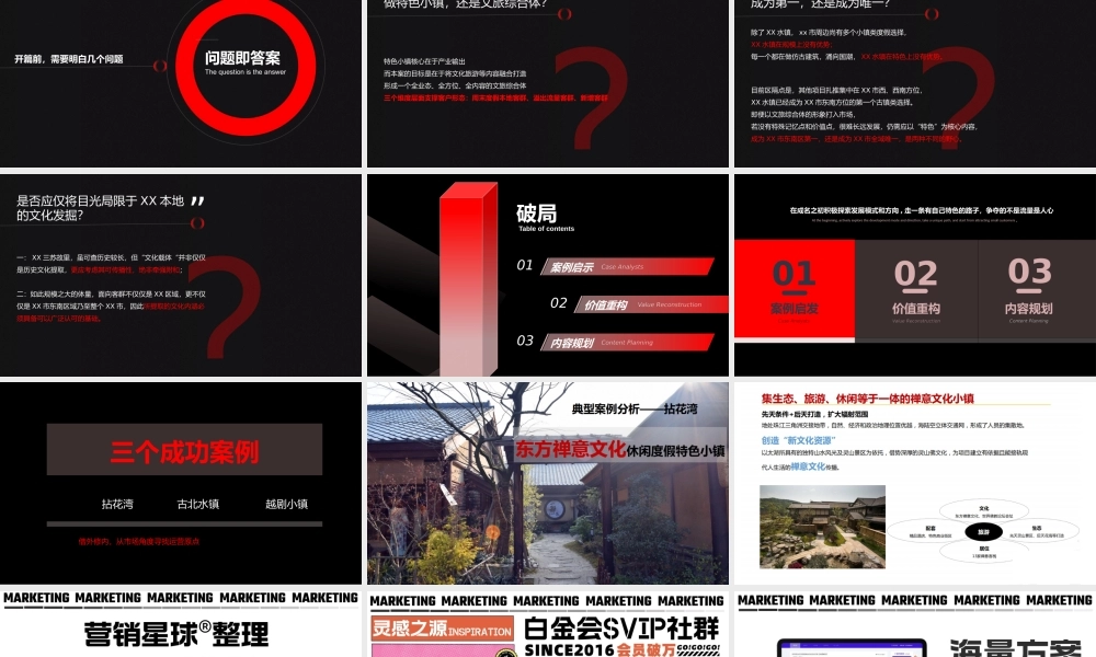 文旅项目包装及内容策划方案.pptx