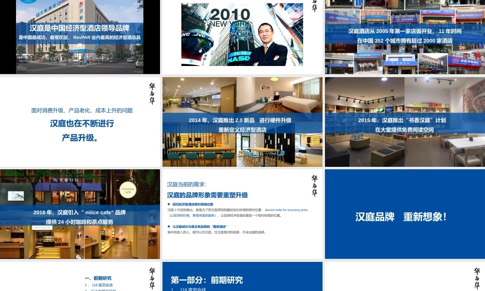【华与华】汉庭新蓝海战略 品牌重塑提报.pptx