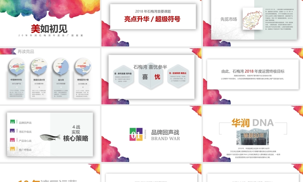 71.深圳（海南）头脑风暴-华润石梅湾年度推广提报案.pptx