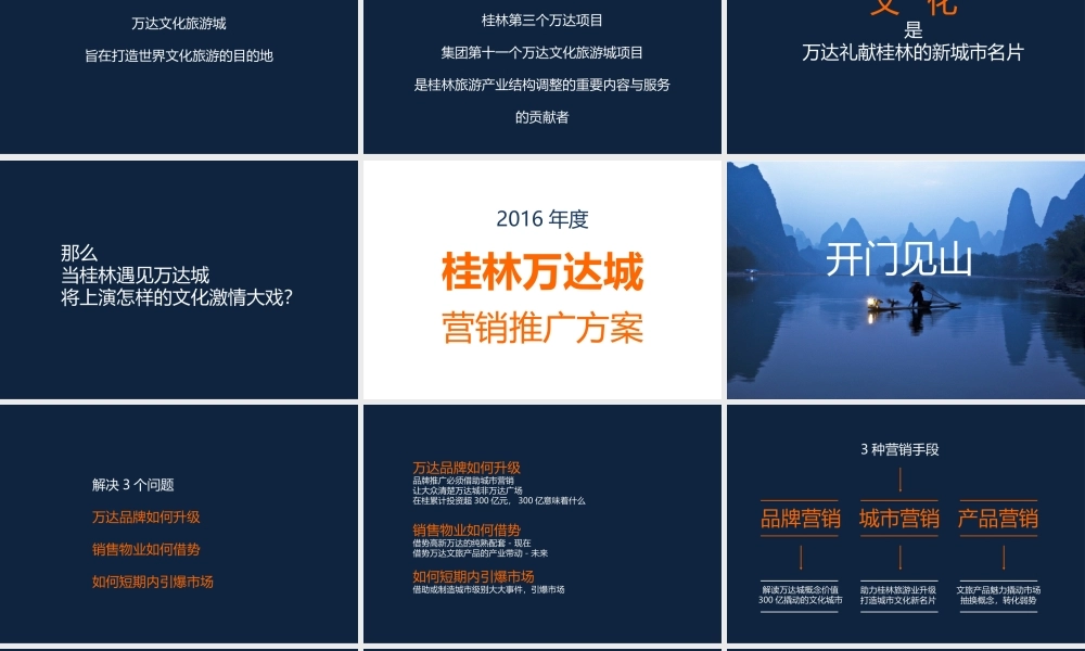 70.广州金与刘广告-桂林万达城营销推广策略.pptx