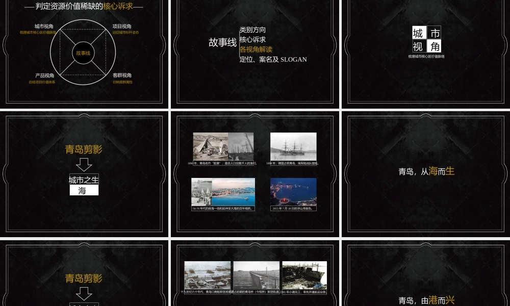 万科大都会项目故事线营销推广案-青岛万科品牌中心.pptx