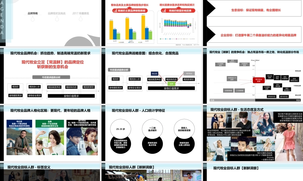37.现代牧业 市场传播策略及传播.pptx