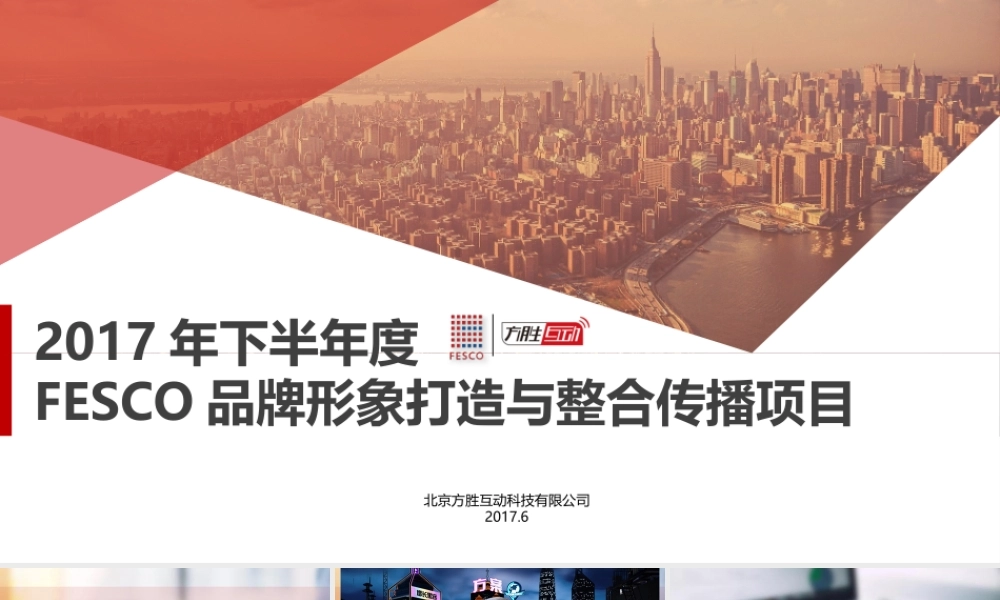FESCO品牌形象打造与整合传播项目.pptx