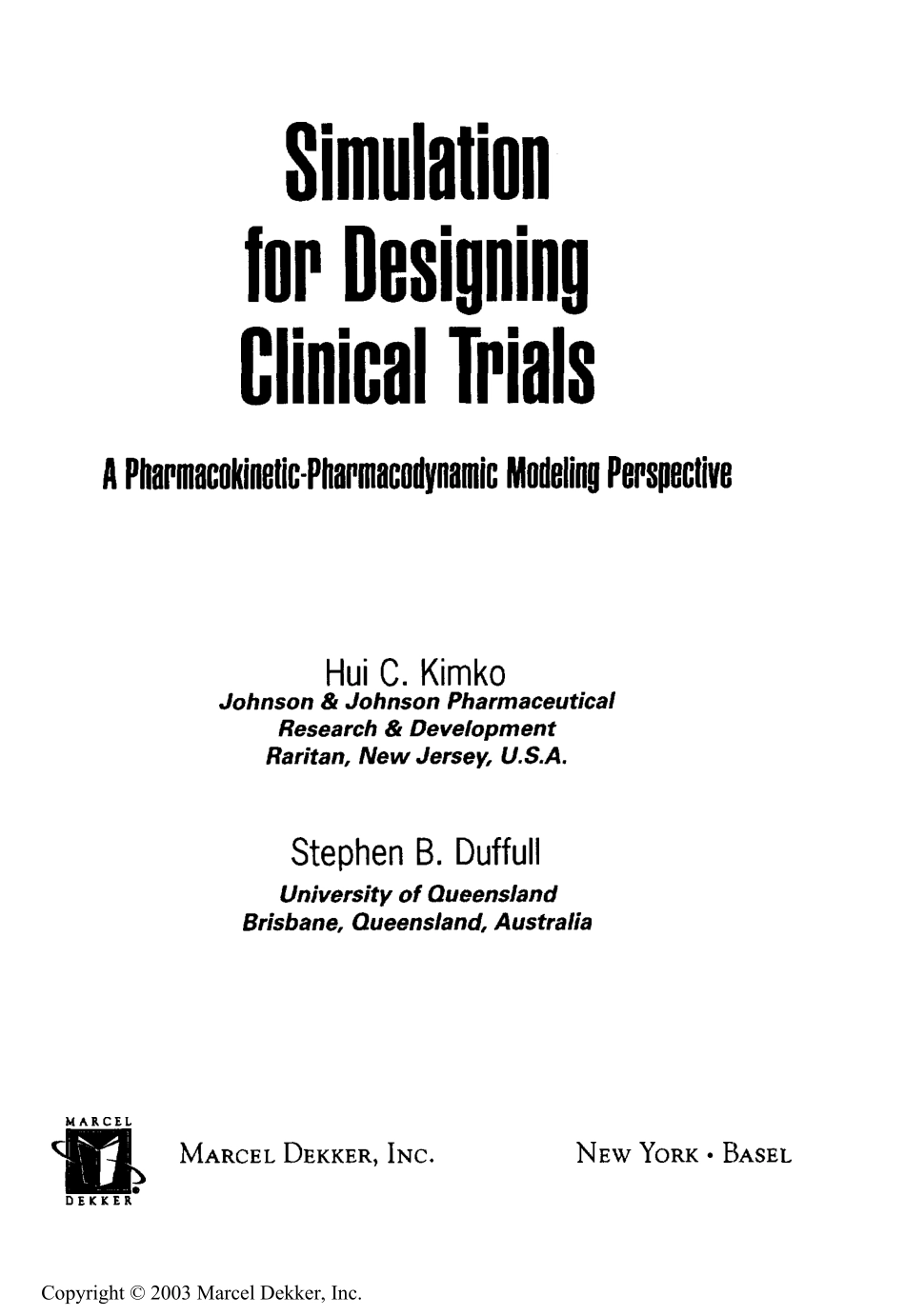 Simulation for designing clinical trials _ a pharmacokinetic-pharmacodynamic modeling perspective.pdf_第1页