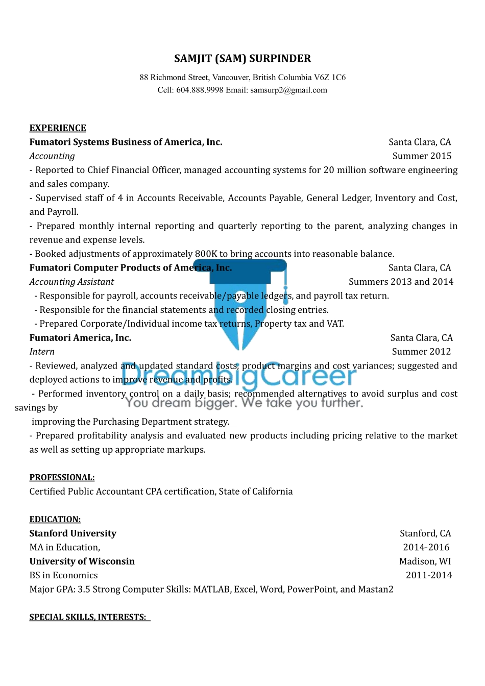 resume sample(四大3)(1).pdf_第1页