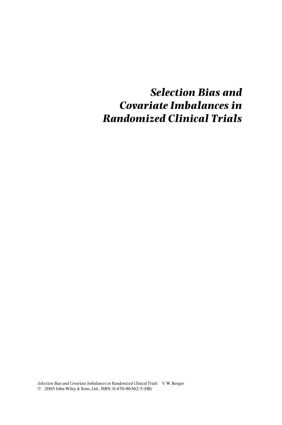 Selected bias and Covariate Imbalances in RCTs.pdf_第1页
