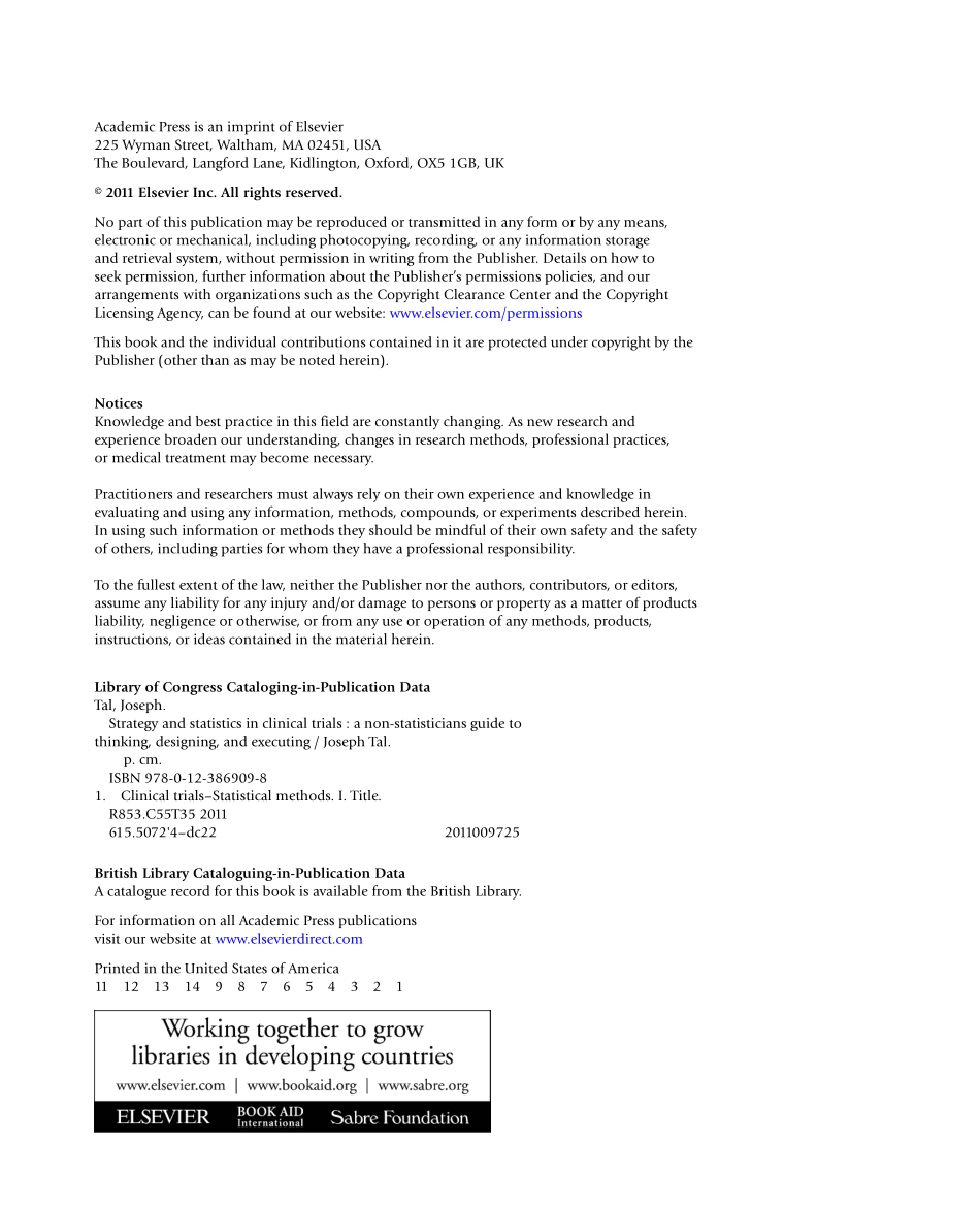 Strategy and Statistics in Clinical Trials_ A non-statisticians guide to thinking, designing and executing.pdf_第3页