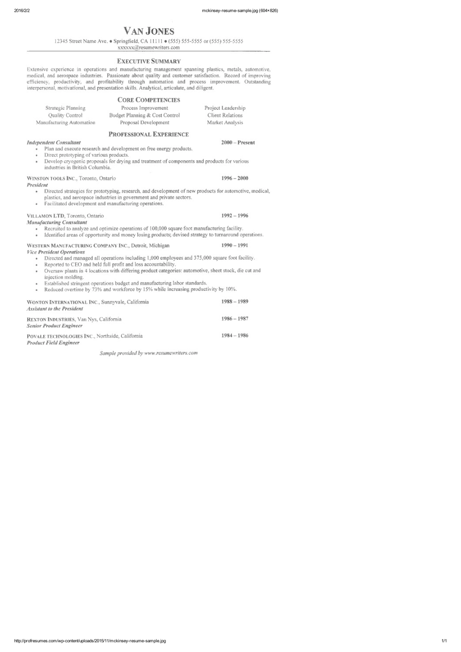 profresumes-mckinsey-resume-sample(1).pdf_第1页