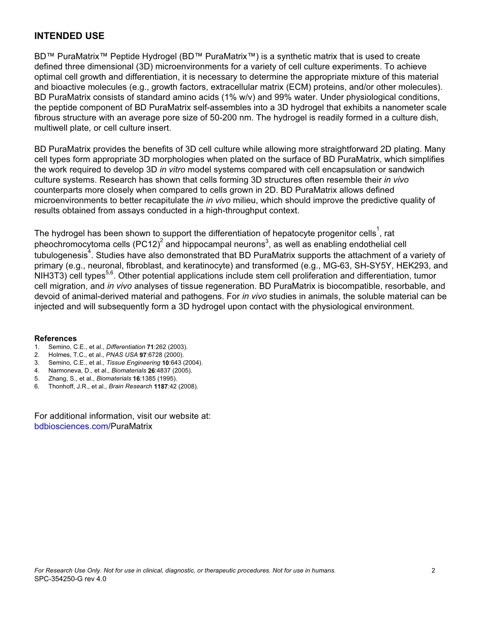 PuraMatrix™ Peptide Hydrogel.pdf_第3页