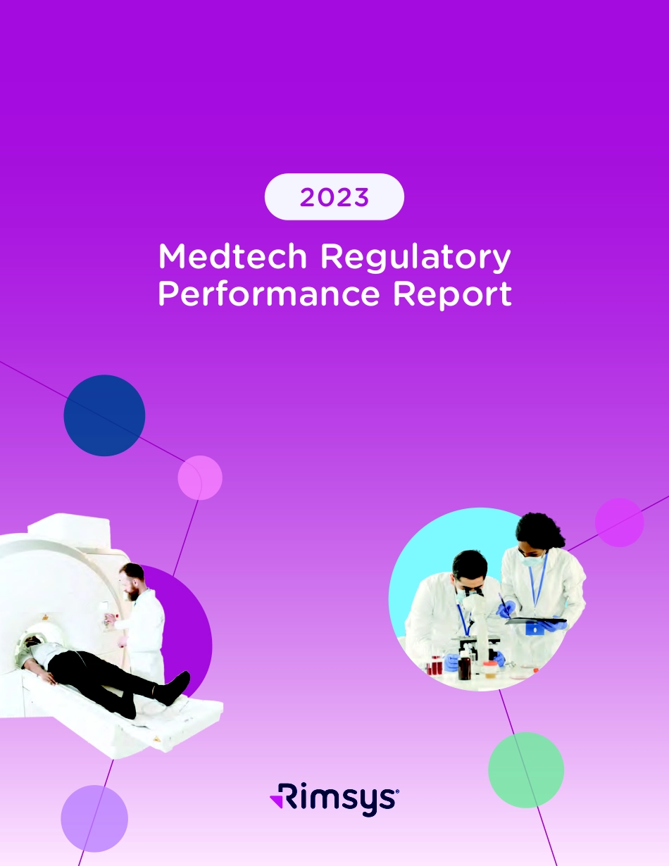 Rimsys+2023年医疗技术监管绩效报告-17页-WN9.pdf_第1页