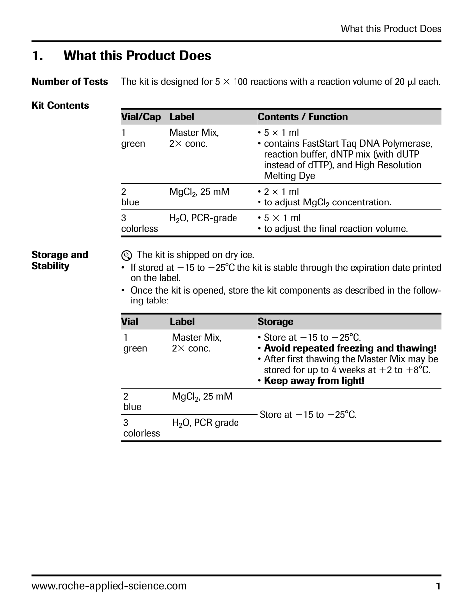 Roche LightCyler 480 High Resolution Melting Master instruction.pdf_第3页