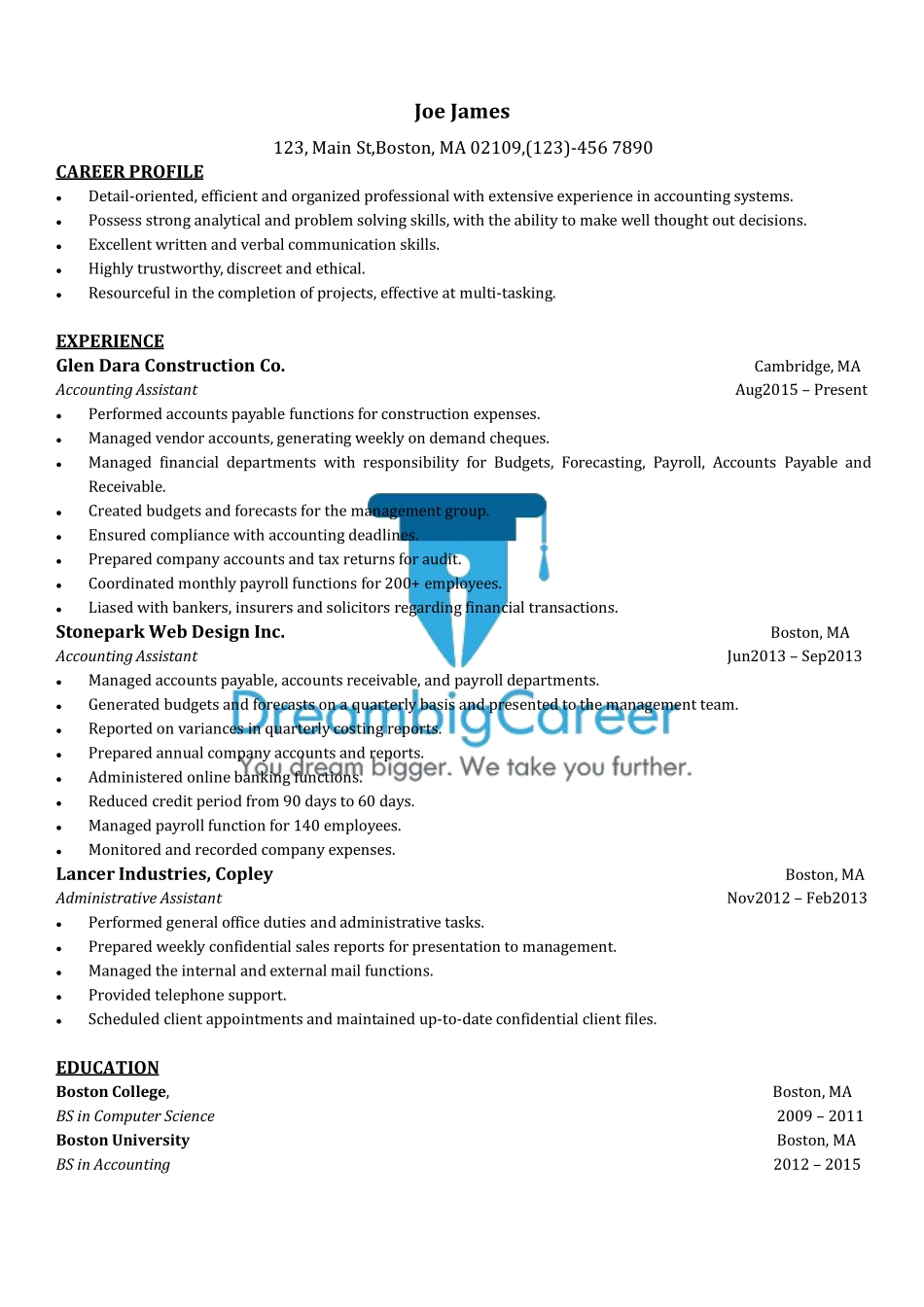 resume sample(四大4)(1).pdf_第1页