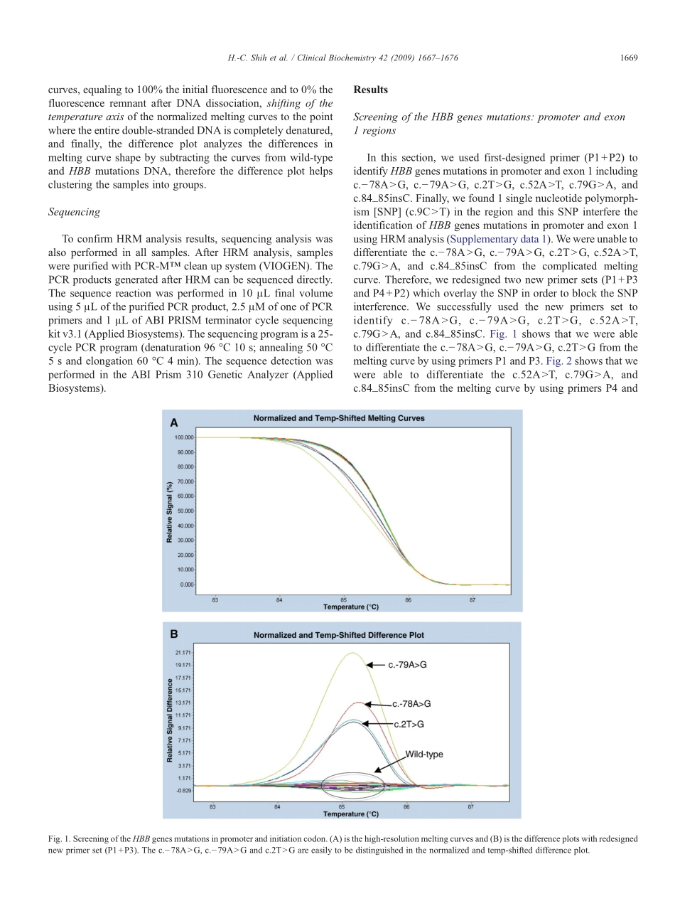 Rapid identification of HBB gene mutations by high-resolution melting analysis.pdf_第3页