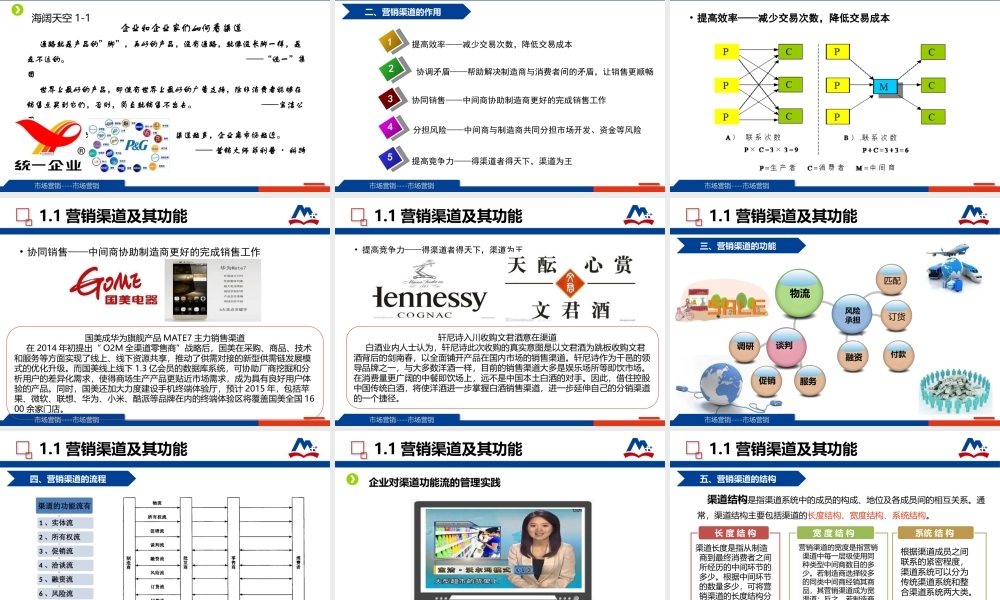 1.1营销渠道及其功能.ppt
