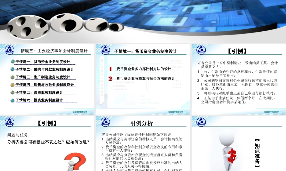 3.1货币资金业务制度设计..ppt