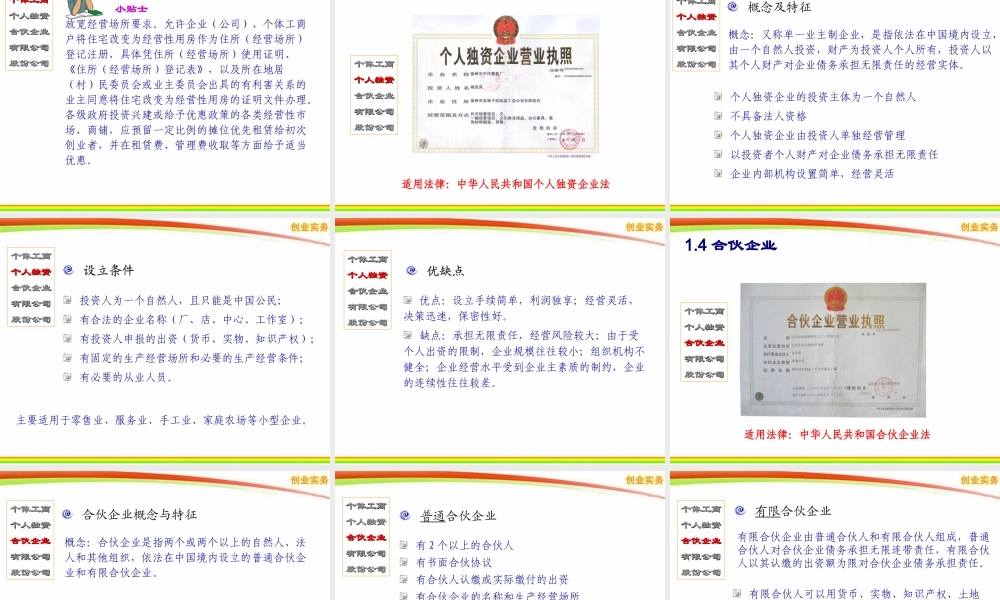 2-5 选业-确定法律形式.ppt