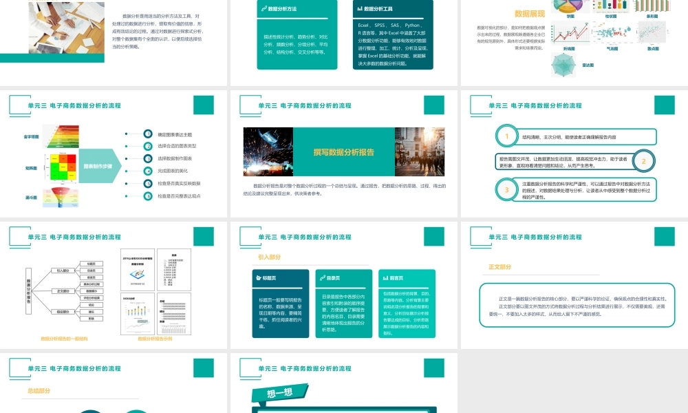 （模块一）单元三 电子商务数据分析的流程.pptx