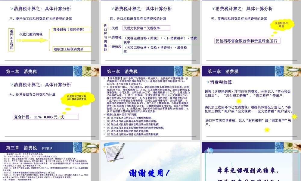 《纳税实务》第五版-3消费税.ppt