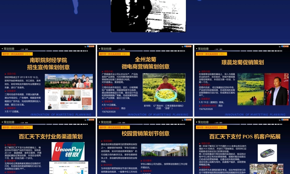 《策划创意》全真项目提案作业（2016版）.ppt