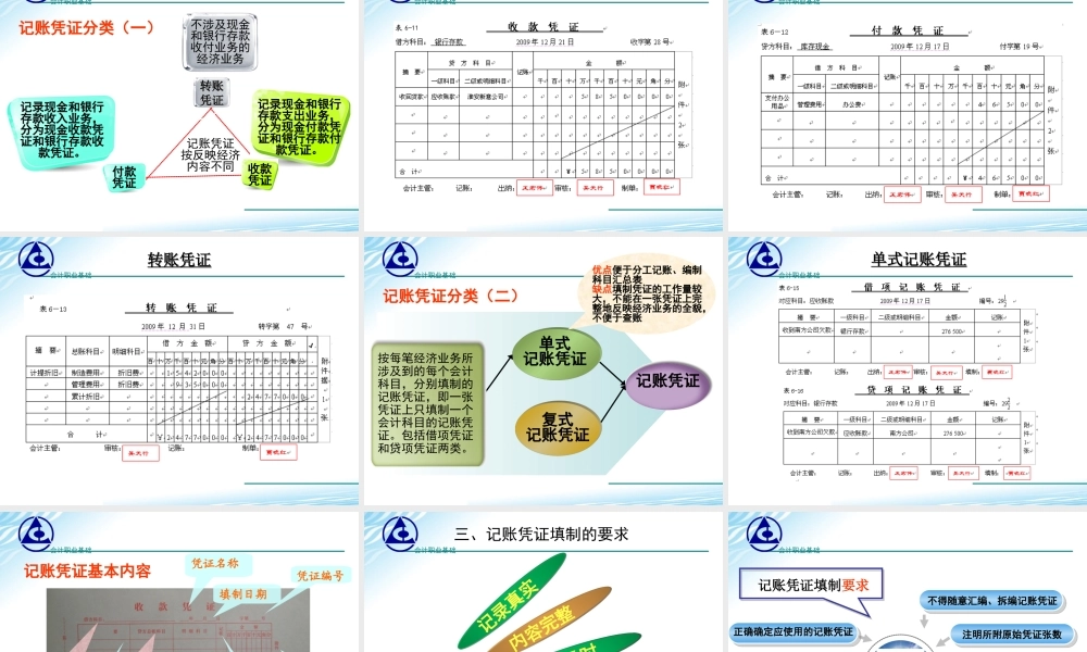 《会计职业基础》学习情境6课件.ppt