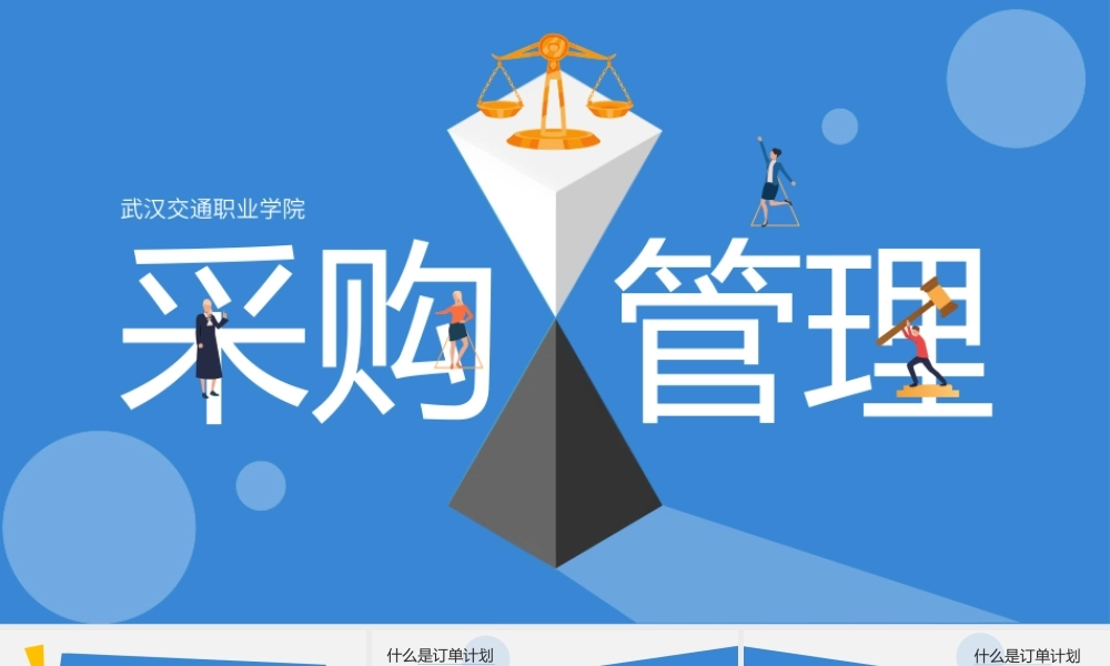 3.2.1 订单计划的概念和作用.pptx