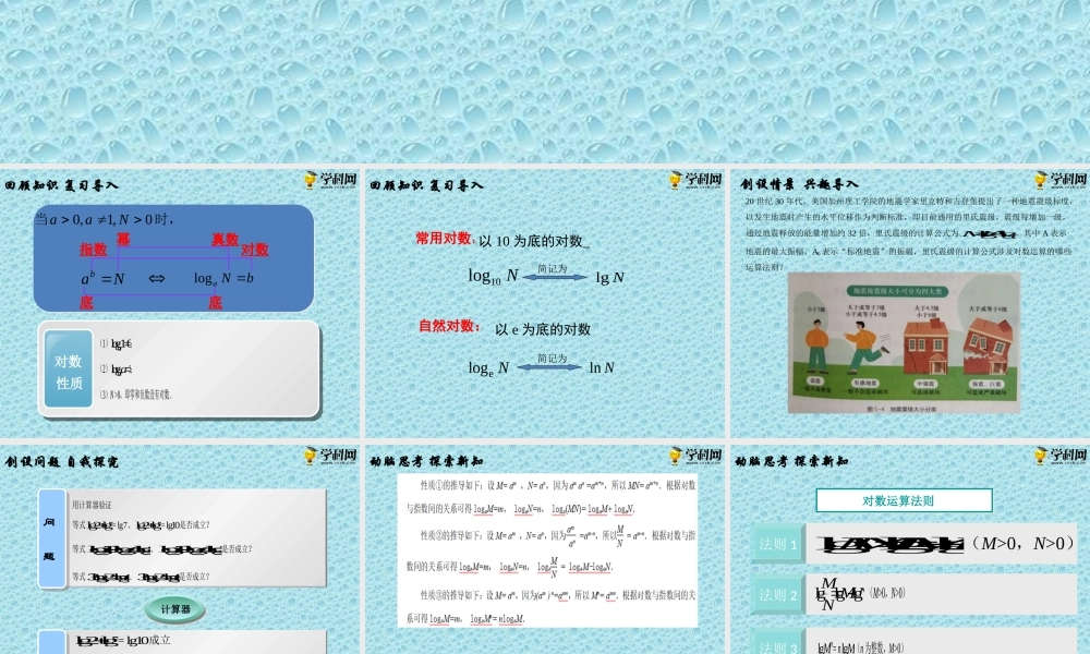 5.3.2 对数的运算（课件）-【中职专用】高一数学同步精品课堂（高教版2021·基础模块下）.pptx