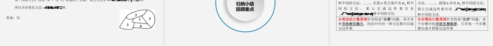 6.1.3分类加法计数原理与分步乘法计数原理的综合应用 课件-2022-2023学年高二下学期数学人教A版（2019）选择性必修第三册.pptx