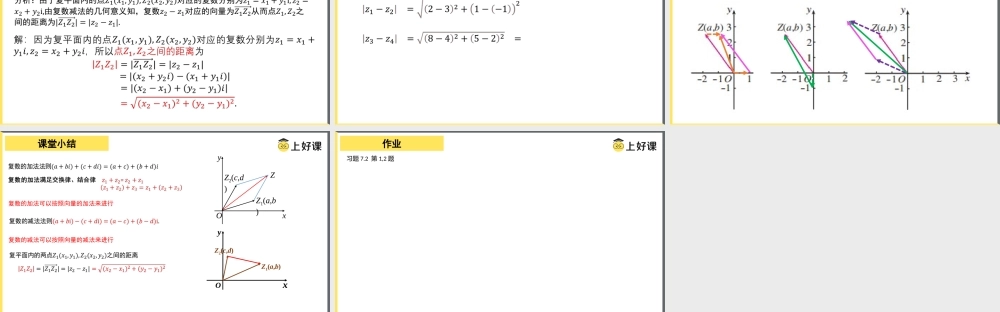 7.2.1 复数的加、减运算及其几何意义（教学课件）-【上好课】高一数学同步备课系列（人教A版2019必修第二册）.pptx
