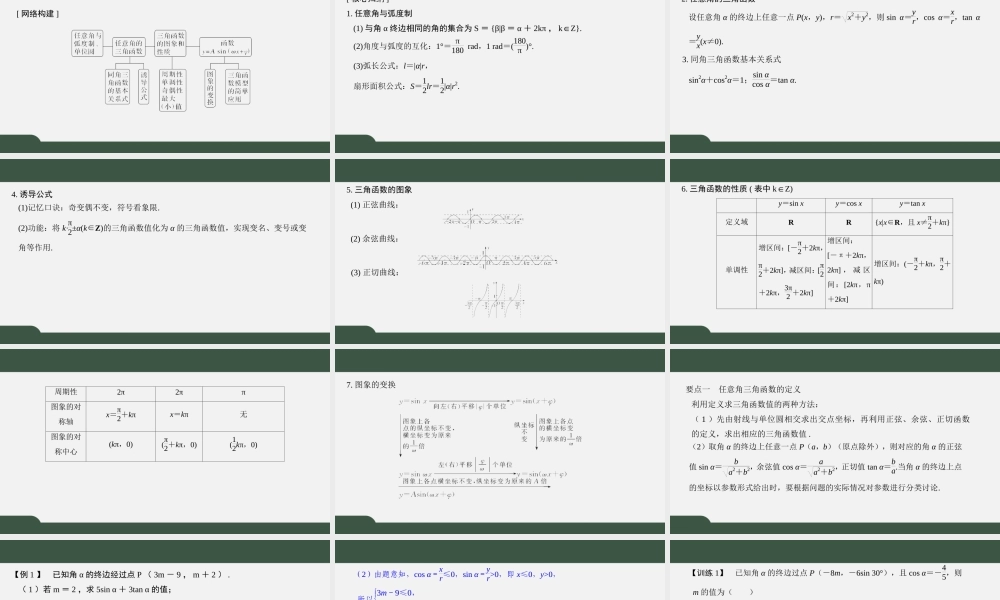 第7章 三角函数应用（章末复习课课件）-2021-2022学年高一数学同步精品课件（苏教版2019必修第一册）.pptx