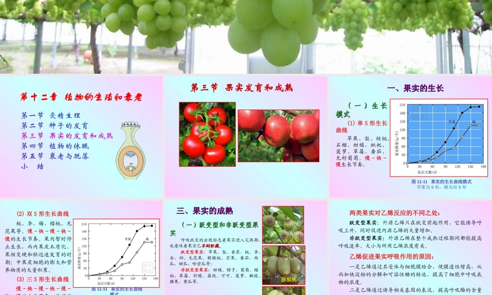第十二章 植物的生殖和衰老2009(2)s.PPT