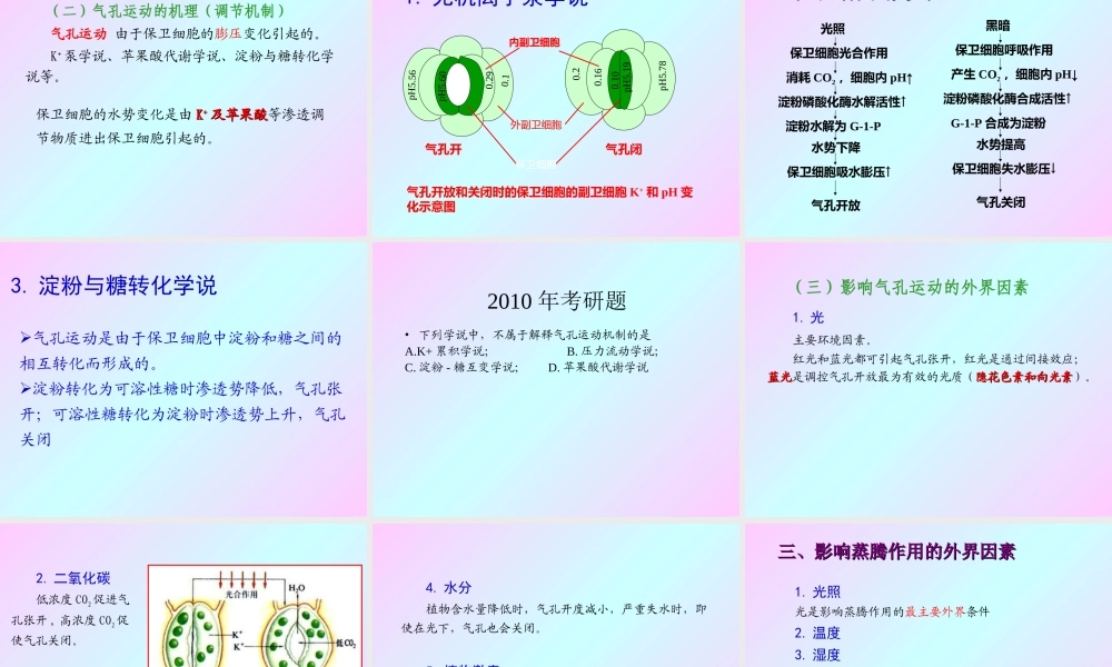 第二章 植物的水分生理2009(2).ppt