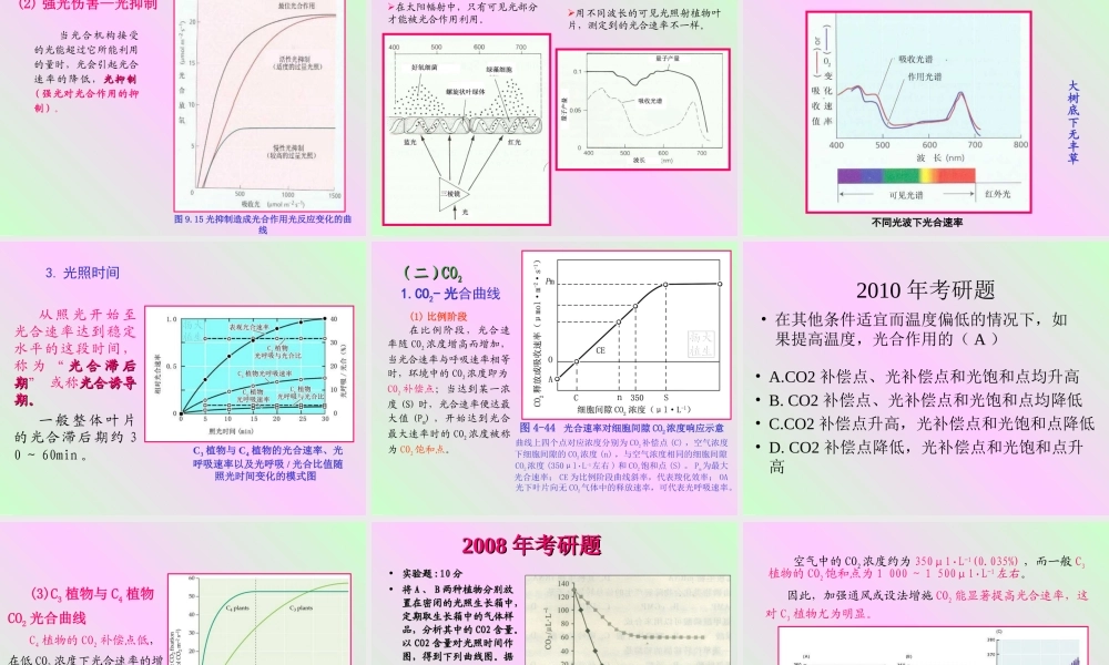 第四章 植物的光合作用2009-(3).ppt