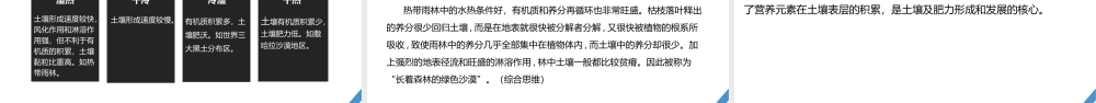 2024年高考地理一轮复习（新人教版） 第1部分第6章 第1讲 课时36　土壤.pptx