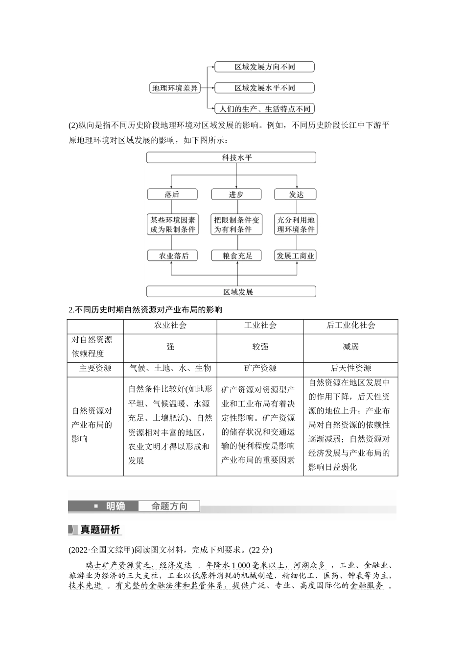 第三部分　第二章　课时60　区域发展的自然环境基础.docx_第3页