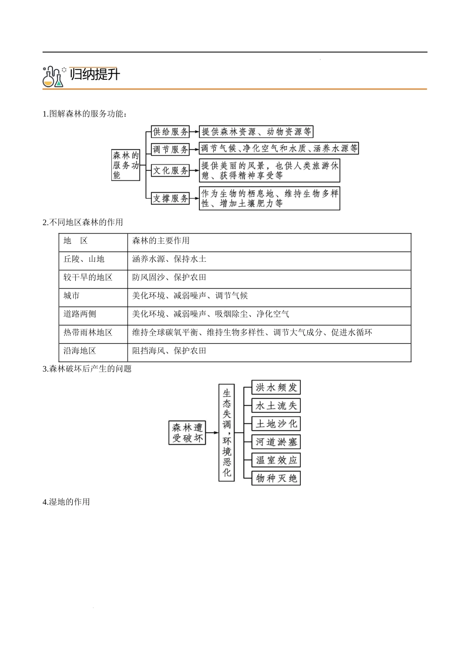 1.1 自然环境的服务功能（教师版）-高二地理同步精品讲义（人教版2019选择性必修3）.docx_第3页