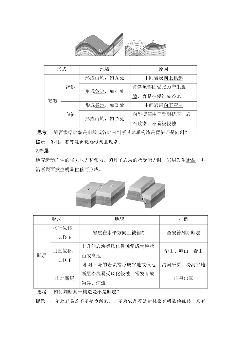 第15讲 构造地貌.DOCX_第2页