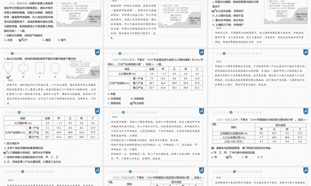 2024年高考地理一轮复习（新人教版） 第3部分　第1章　真题专练.pptx