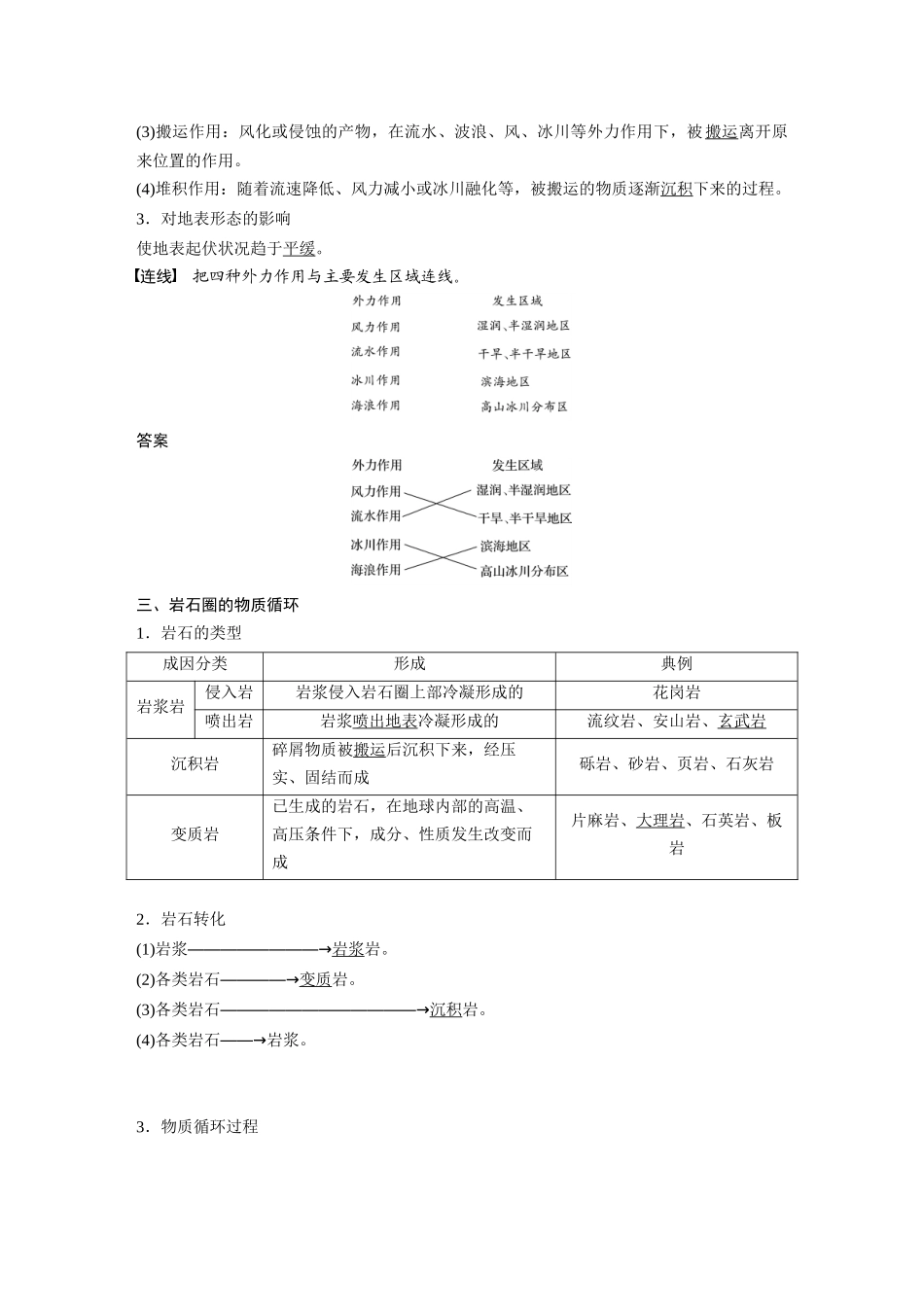第二章 第一节 塑造地表形态的力量.docx_第2页
