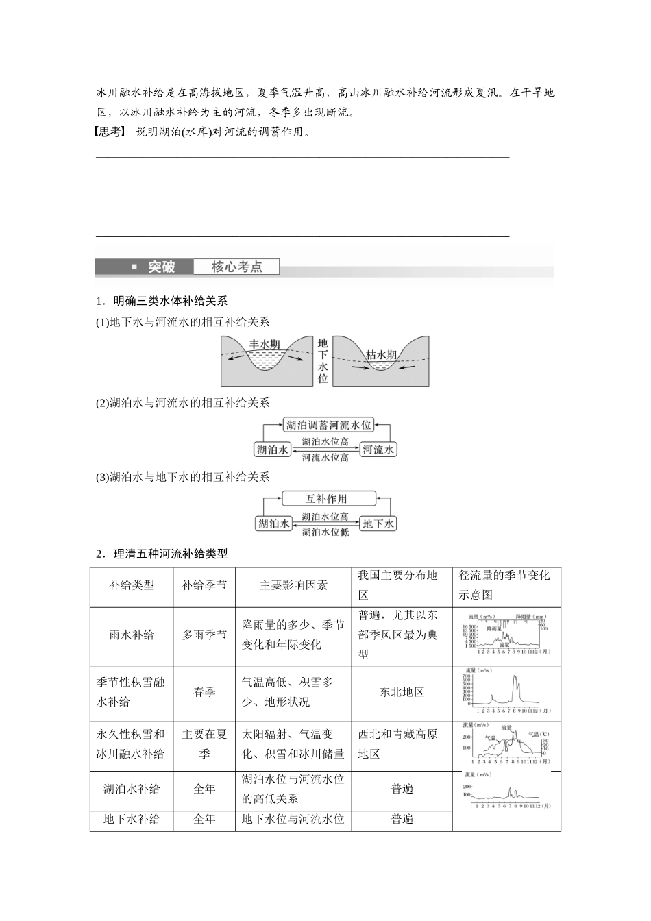第一部分　第四章　课时23　陆地水体及其相互关系.docx_第2页