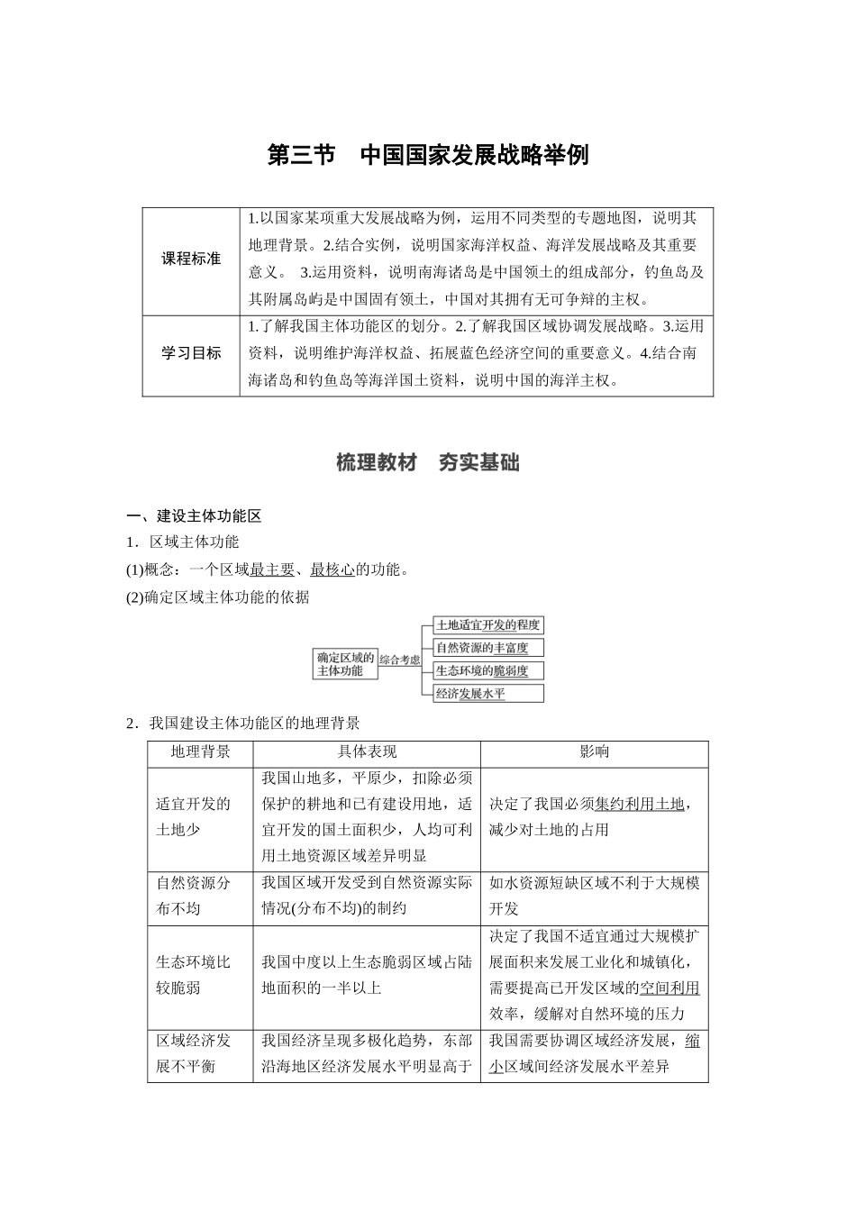 第五章 第三节　中国国家发展战略举例.docx_第1页