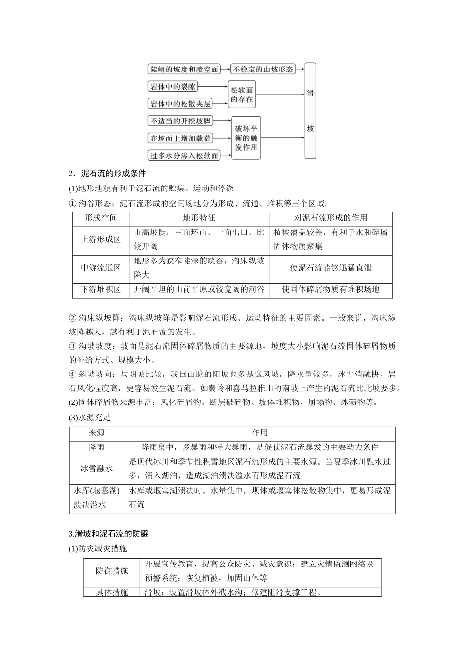 第一部分　第七章　课时41　地质灾害.docx_第3页