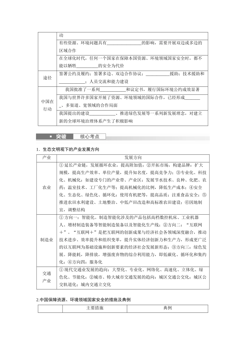 第四部分　第四章　课时77　保障国家安全的资源、环境战略与行动.docx_第3页