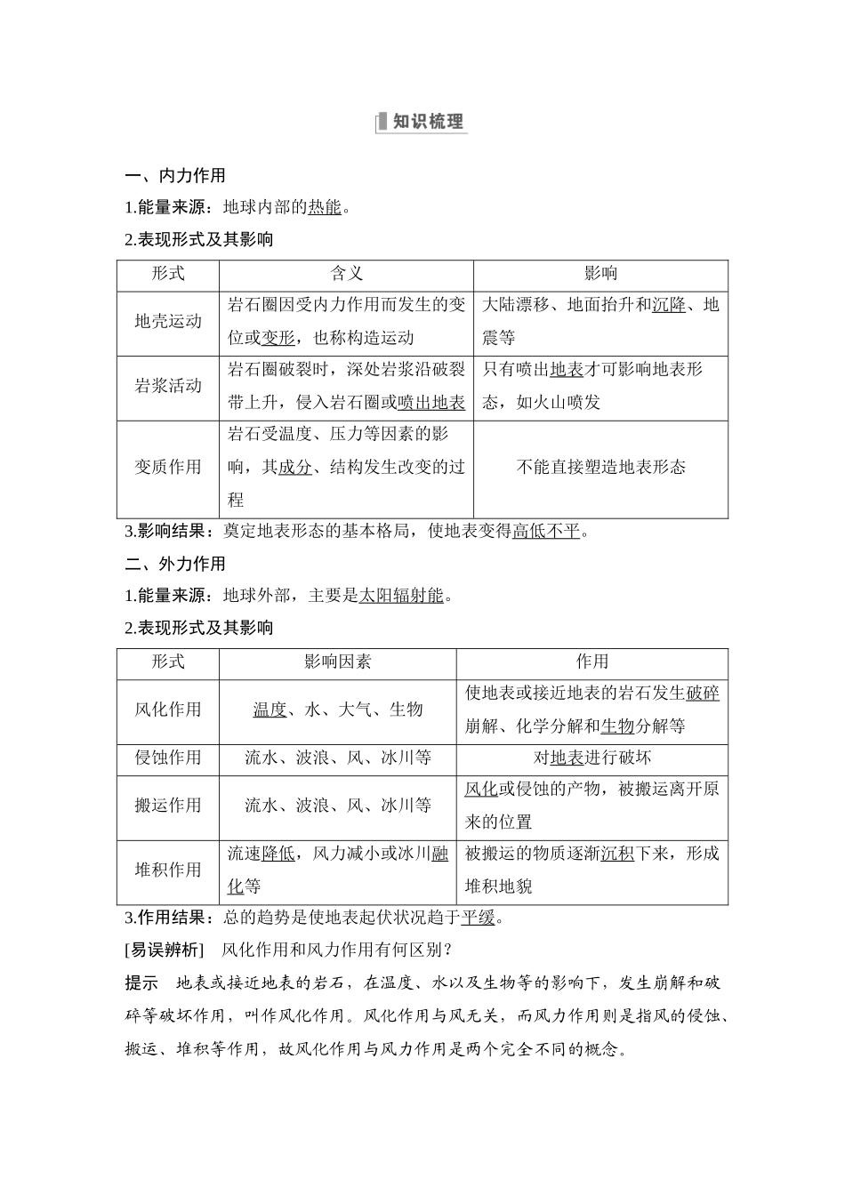 第14讲 塑造地表形态的力量.DOCX_第2页
