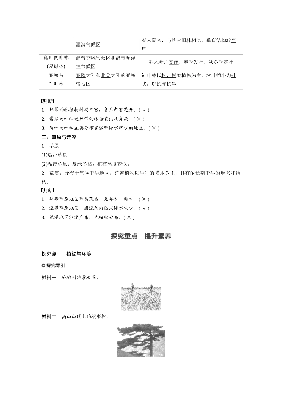 第五章 第一节　植被.docx_第2页