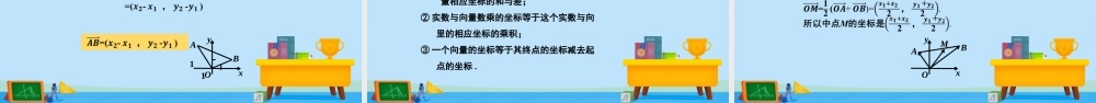 2.4.2平面向量及运算的坐标表示-2020-2021学年高一数学同步精美课件（北师大版2019必修第二册）.pptx