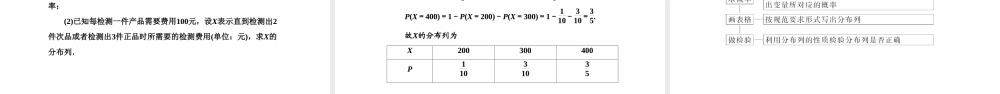 【精品课件】第05讲 离散型随机变量及其分布列-备战2022年高考数学一轮复习精品课件（新高考地区专用）.pptx